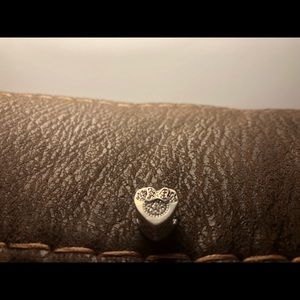925 stamped silver Pandora charm